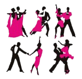 silhouettes danse